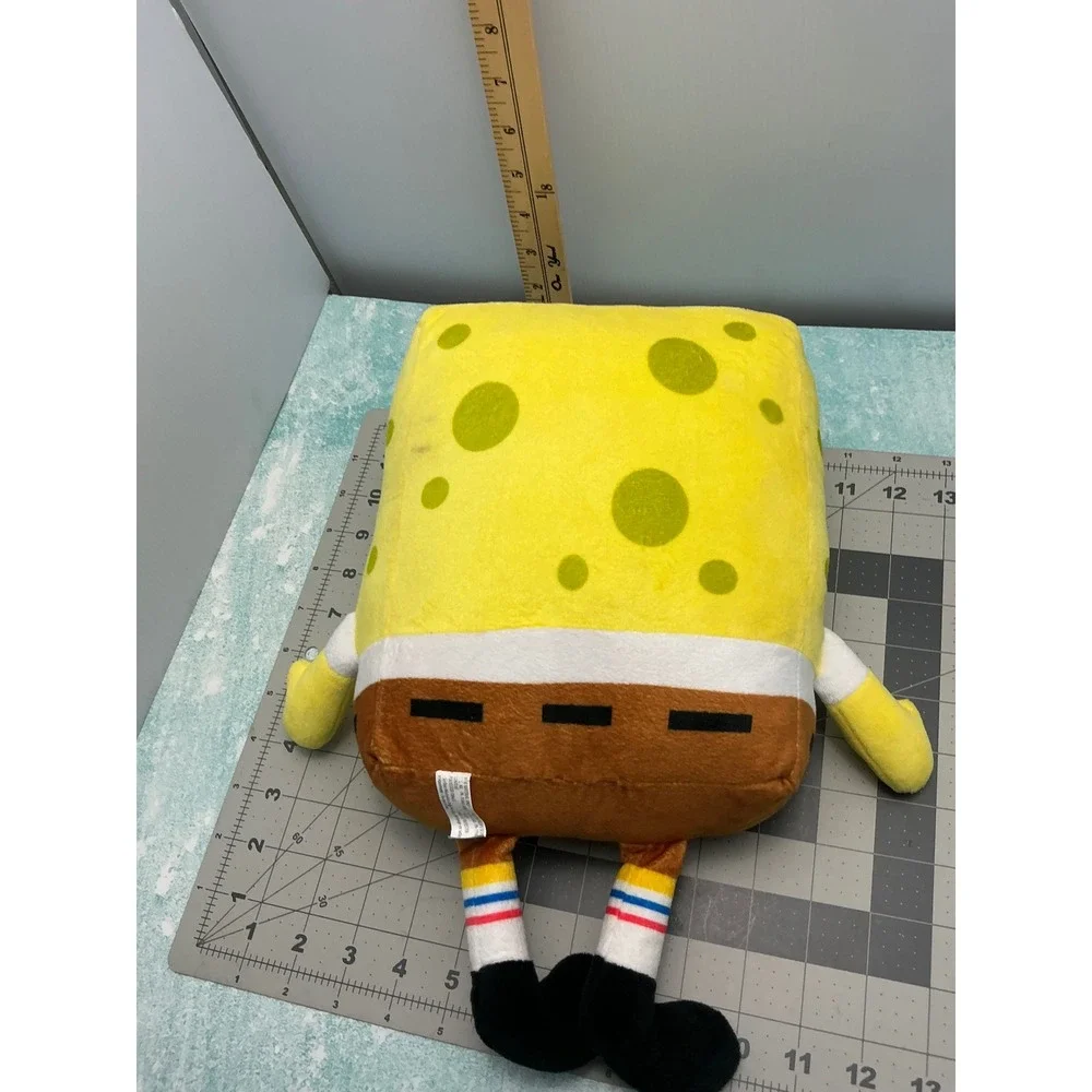 SpongeBob SquarePants Plush‎ Toy Square Pillow Sitting Pose